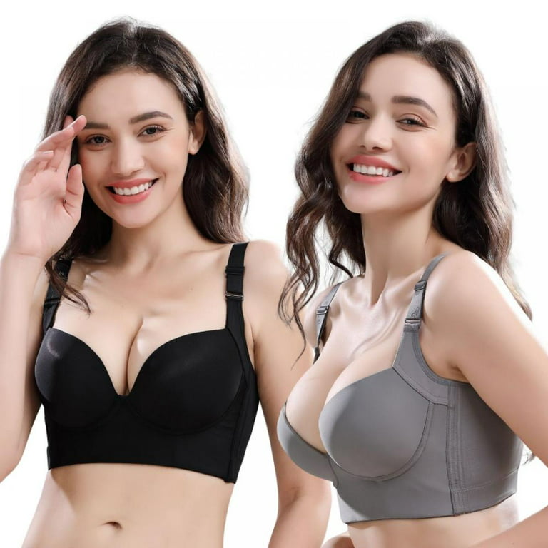 4 Pack Filifit Sculpting Uplift Bra Full Coverage Bras for Women Hide Back  Fat Fashion Deep Cup Bra Push Up Smooth Bra 