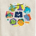 thumbnail image 3 of Monsters Inc. - Monster Character Circle - Toddler & Youth Crewneck Fleece Sweatshirt, 3 of 5