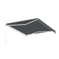 thumbnail image 3 of ALEKO 12x10 ft Grey Motorized Retractable Patio Awning, 3 of 13
