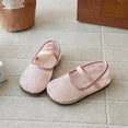 thumbnail image 6 of Losmtrace Girls Mary Jane Dress Shoes Ballerina Flats - Mesh Breathable Dress Shoes Lightweight Uniform Shoes for Parties, Daily Wear & Special Pink 12 (30), 6 of 9