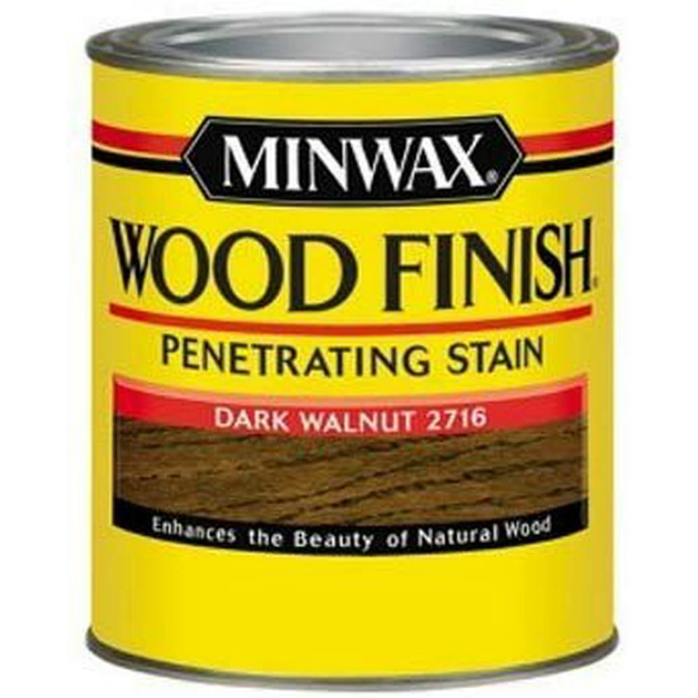 Minwax 70012444 Wood Finish Stain, quart, Dark Walnut