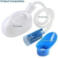 thumbnail image 2 of Urinarios para hombres, mujeres, botella de orina masculina, orinal, botella de orina gruesa portátil, 2000 ml, tubo largo de 47 pulgadas, a prueba de derrames, jarra para orinar m, 2 of 5