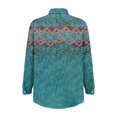 thumbnail image 7 of kaondbfi Women Cotton Shirt Printed Fashion Button Down Shirts Casual Tops Long Sleeve Blouse Womens Fashion Summer Essentials Clothing, 7 of 7
