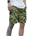 thumbnail image 2 of Iugvhana Men's Camouflage Cargo Shorts with Multi Pockets Drawstring Elastic Waist Summer Shorts Cargo Pant Camouflage M, 2 of 9