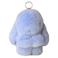 thumbnail image 2 of Pompón Piel Esponjosa Muñeco Conejito Llavero Peluche Lindo Esponjoso Abalorio, 2 of 9