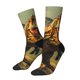 thumbnail image 1 of Balery Realistic Style Forest Dinosaur Calcetas Largas con Estampado para Hombre y Mujer – Suaves y Transpirables, Talla Única (US 5-11), 1 of 6