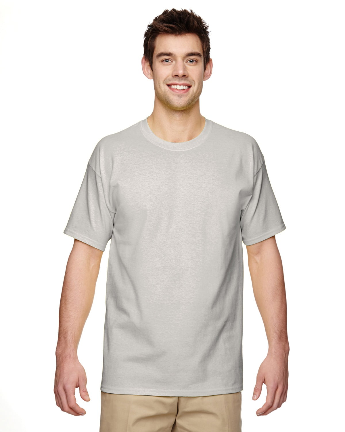 The Gildan Adult 53 oz T-Shirt - ICE GREY - L - Walmart.com