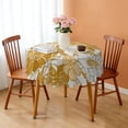 thumbnail image 3 of Round Tablecloth 60x60 Inch flower Table Cover Spring Summer Round for Party Picnic Dinner, 3 of 5