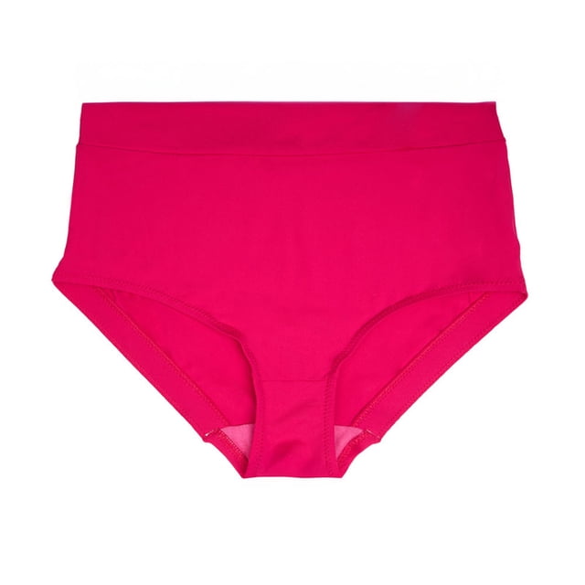Pantaleta Ilusión para Dama, con Pretina Doble Rojo Talla CH