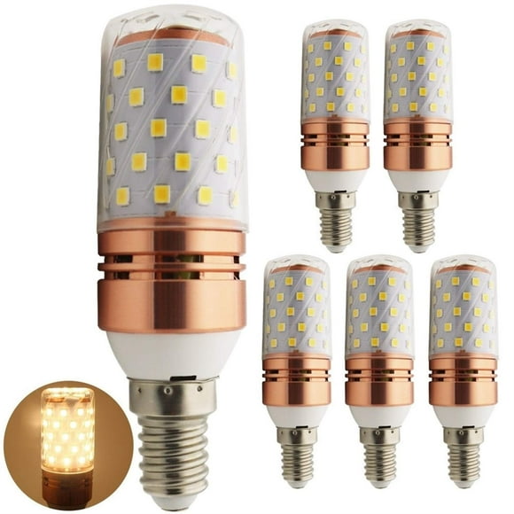 Low Voltage E14 LED Corn Bulb Lamp 24V 36V 48V DC Warm/Cold White 10W 2835SMD 60LED DC 24-60V for RV Camper Marine,Solar Power Light and Off Grid 5-Pack (Color : Warm Wite)