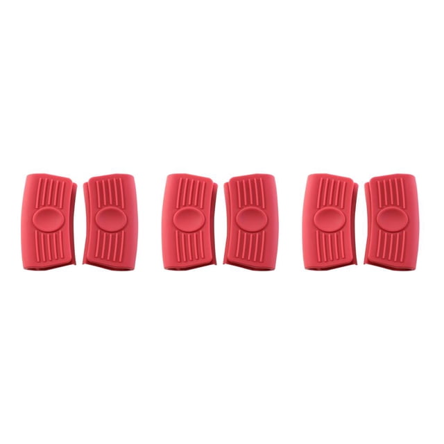 Inteprter 2 piezas de funda de soporte para mango de olla, funda de aislamiento para el hogar, Clip de silicona antideslizante para el hogar con doble Type1 NO1 Inteprter CBP457870