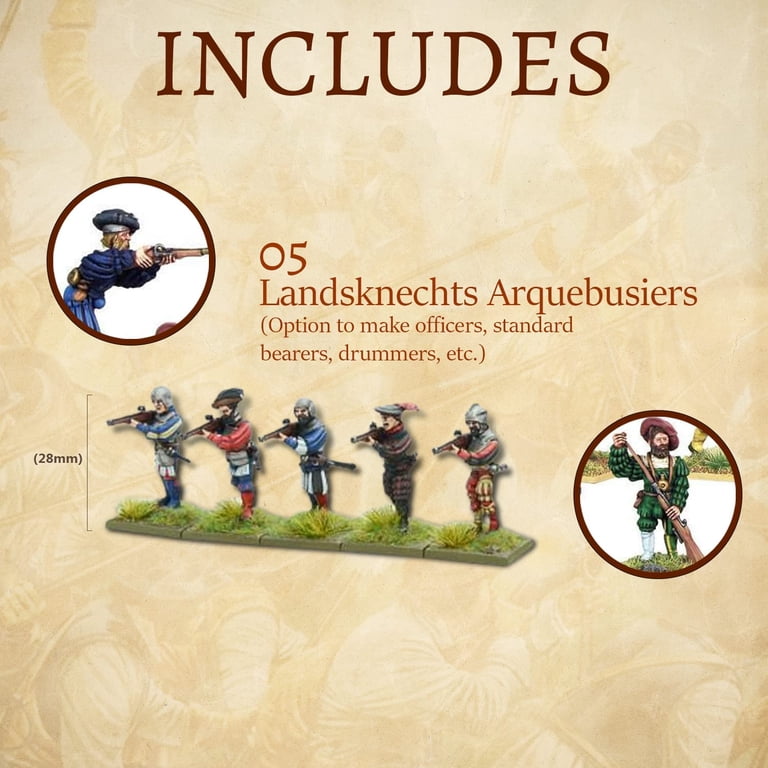 Acheter Landsknechts Pikemen - Jeu de figurines - Warlord Games