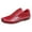 Red, variant on YOUSNH European and American Foreign Trade New Women's Shoes Retro Art Hollow Anti Slip Soft Sole Women's Single Shoes Lace up Casual Shoes Womens Casual Sneakers Brown 7.5