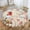 Birds Berries Branches Winter, variant on Birds Blossoms Branches Birds Round Tablecloth Waterproof Oil Proof Spill Proof Table Cloth 70" for Camping, Dining, Indoor and Outdoor Table Cover