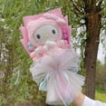 thumbnail image 3 of Regalos de Navidad Dibujos animados Sanrio Peluche Ramo My Melody Kuromi Cinnamoroll Kt Gato Muñeco de Peluche Juguete Regalos de San Valentín Graduación, 3 of 5