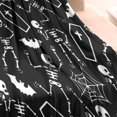 thumbnail image 3 of Halloween Skeleton Coffin Pattern Blanket,Comfortable Soft Lamb Wool Throw Blanket,All Season,Warm Lightweight Blankets for Sofa Bed Couch Living Room Chair,30"x40", 3 of 4