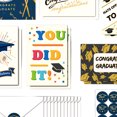 thumbnail image 3 of LCXmlly Graduation Cards Graduation Party Supplies Glitter Graduation Printing Blanks Inside Greeting Cards, 3 of 7