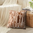 thumbnail image 4 of LALILO Throw Pillow Covers Art Artist Artistic Artwork Blue Brush Cushion Cover 18" x 18", 2 Pack, 4 of 6