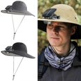 thumbnail image 2 of Men's Solar Powered Rechargeable Fishing Hat With Fast Drying and High Speed Fan For Outdoor Activity Fishing Headwear Light gray, 2 of 4