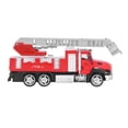 thumbnail image 3 of Modelo de Camión contra incendios NikouMX coche de juguete 1:42 vehículo de simulación americano, 3 of 8