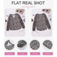 thumbnail image 4 of ORUYROP Blouses Décontractées Boho à Imprimé Floral Col en V Manches Longues Amples pour Femmes, 4 of 5