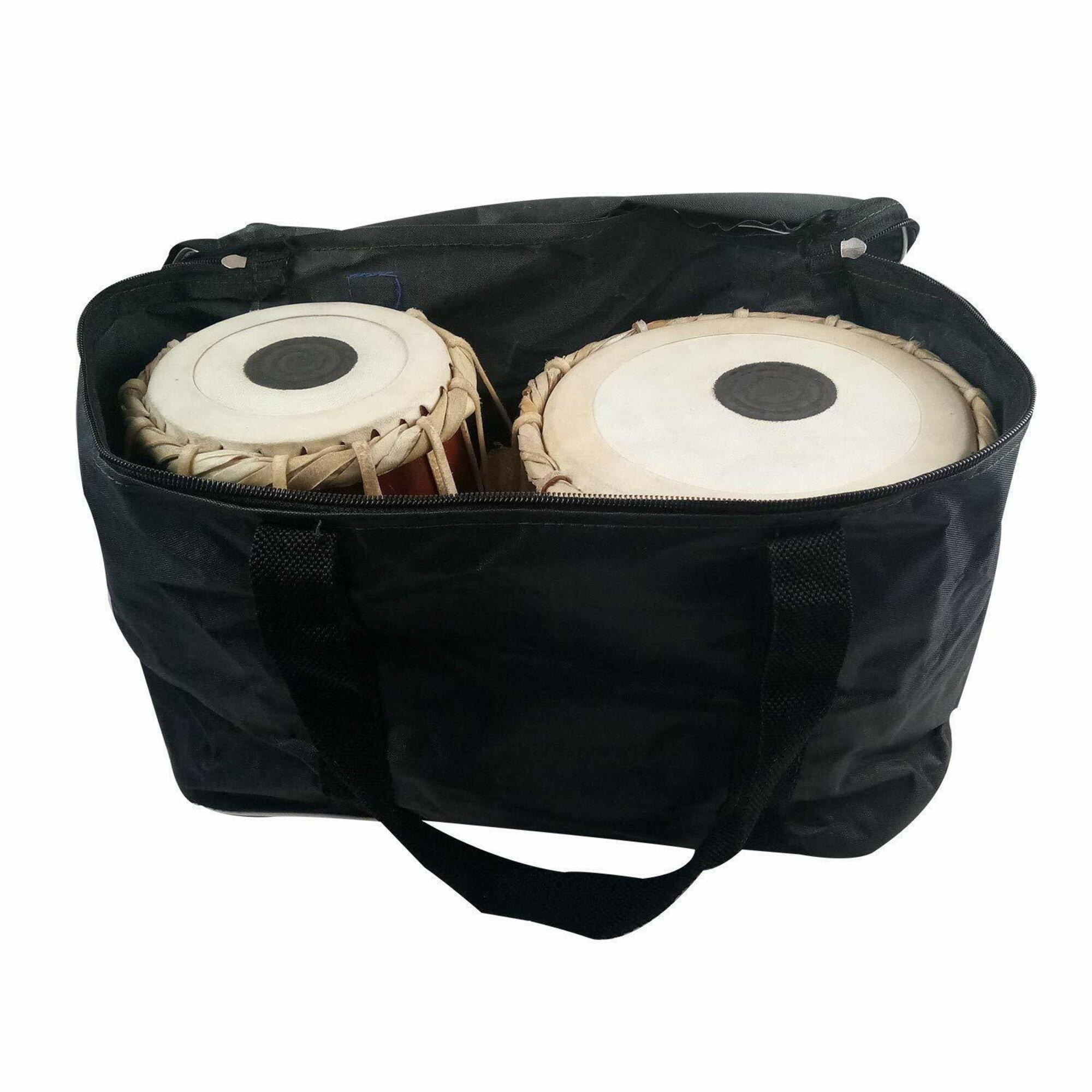 Tabla Drum Set~2.5 Kg Black Painted Designer Bayan~Wooden Dayan
