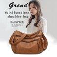 thumbnail image 2 of Bolso de hombro de PU sólido para mujer, bolso cruzado multibolsillo para madre (estilo 1) Likrtyny Para estrenar, 2 of 9