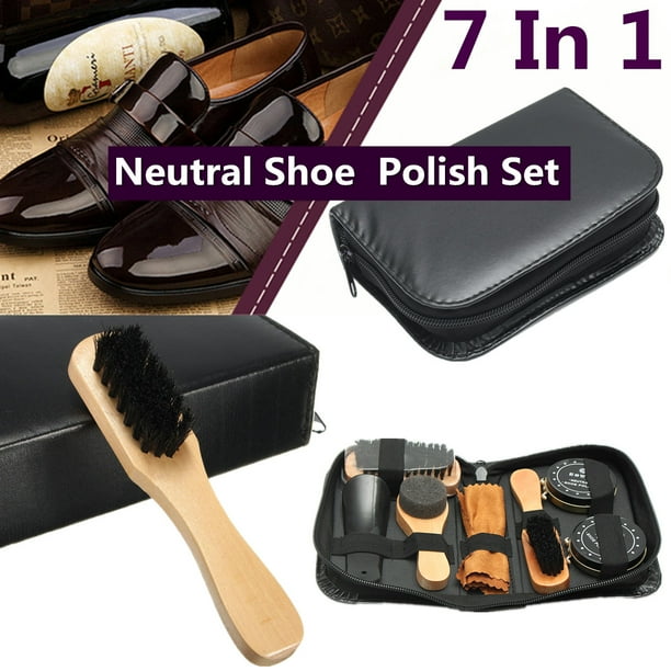 boot polish brush set