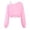 A-Pink134, variant on Girls Off The Shoulder Crop Tops Asymmetrical Long Sleeve Solid Color T Shirt Spring Summer Basic Tee For Kids Teens 7-16Y Versatile Top