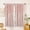 Peach Pink, variant on Camel Blackout Curtains with Handmade Ruffles, Butterfly Flower Embellishments for Thermal Insulated Room Darkening Drapes, 42" W x 63" L (Pair) for Bedroom, Living Room (LQ-37)