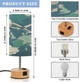 thumbnail image 2 of Touch-Control 3-Color Desk Lamp with Plug – Energy-Saving LED + 3 Simultaneous Charging Ports Plane, 2 of 8
