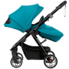 Diono Excurze Stroller with Narrow Fit and Compact Fold, Blue Turquoise