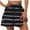 Black, variant on Plebaso Flowy Shorts for Women Printed Ruffle Hem Casual Shorts Elastic High Waist Womens Summer Shorts