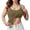 Green_001, variant on Bmisegm Built In Bra Tank Tops For Women Seamless Sleeveless Wide Strap Contrast Binding Padded Camisole Undershirt Womens Casual Tops Grey XL