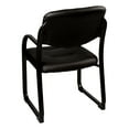 thumbnail image 2 of Norwood Commercial Furniture Comforo Sled Base Guest Chair w/ Arms Black, 2 of 3