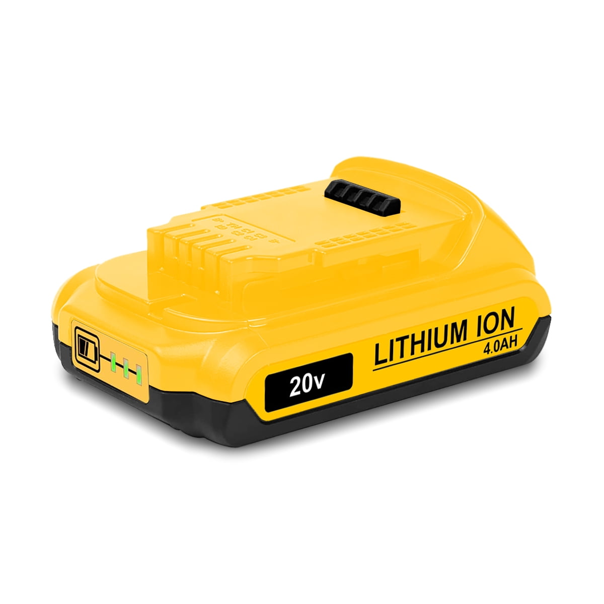 20V Max 4.0Ah Compact Battery DCB230 Replacement for DEWALT 20V Max XR Battery 4.0Ah DC240 DCB204 3.0Ah DCB230 2.0Ah DCB203 1.5Ah DCB201 Lithium Battery