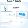 thumbnail image 3 of Toilet Cleaner Brush, Toilet Wand Toilet Bowl Cleaners Toilet Scrubber Scrubbing Bubbles Toilet Wand Refills Toilet Bowl Cleaner Brush for Bathroom Scrubber Cleaning Supplies, 3 of 8