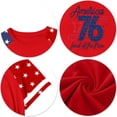 thumbnail image 4 of CCRFTGI American Flag Shirts for Kids Girls Boys Patriotic Freedom 4th Of July 1776 American Flag Tshirt July 4th Celebration Summer Shirts 1776 Tee Tops Wine 7-8 Years, 4 of 5