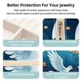 thumbnail image 3 of Dove of Peace Travel Portable Jewelry Stand and Organizer Box - Square Storage Box for Rings, Earrings, Necklaces, Bracelets, and More - Suitable for Girls and Women - Jewelry Boxes for Travel, 3 of 6