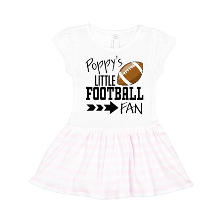 

Inktastic Poppy s Little Football Fan Gift Toddler Girl Dress