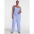 thumbnail image 2 of Joyspun Women's Flannel Sleep Pants, 30” Inseam, Sizes XS-3X, 2 of 6