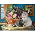 thumbnail image 2 of SUNSOUT INC - Kitten Tableau - 500 pc Jigsaw Puzzle by Artist: Image World - Finished Size 18" x 24" - MPN# 42929, 2 of 6