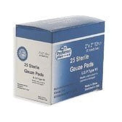 25 Sterile Gauze Pads 2 Inches X 2 Inches - 25 (Generic Johnson and Johnson Steri-Pads Sterile)