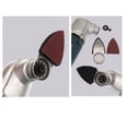 thumbnail image 3 of 38*86mm Triangle Oscillating Tool Sandpaper Pad Sanding Disc Sanding Finger Pad, 3 of 8