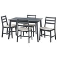 thumbnail image 2 of TMS Trent 5-Piece Indoor Dining Set, Includes Table and Chairs, Charcoal Gray, 2 of 6