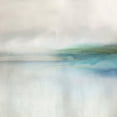thumbnail image 3 of Springer, Rachel 15x15 Black Modern Framed Museum Art Print Titled - Stillness in Aqua II, 3 of 5