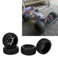 thumbnail image 1 of 86mm Rim Rubber Tires, 86mm Wheel Tyre Environmental Protection Bumpy Texture Exquisite Workmanship  For Redcat RC Car For WLToys RC Car, 1 of 8