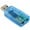 Blue, variant on Naierhg External Sound Card Driver-Free 3.5mm Input 5.1 Channel Audio Converter Blue