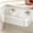 Silver, variant on RoamHome Kitchen Sink Organizer & Sponge Holder with Strong Suction Cups, Draining Rack for Sponge Rag Brushes Strainer Stopper, Clear Plastic Sink Caddy, Fast Drain & Easy Installation