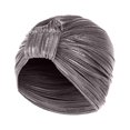 thumbnail image 1 of Femmes Solide Indien Musulman Volant Chimio Chapeau Couvre-Chef Turbans Bonnet Couvre-Chefs, 1 of 2